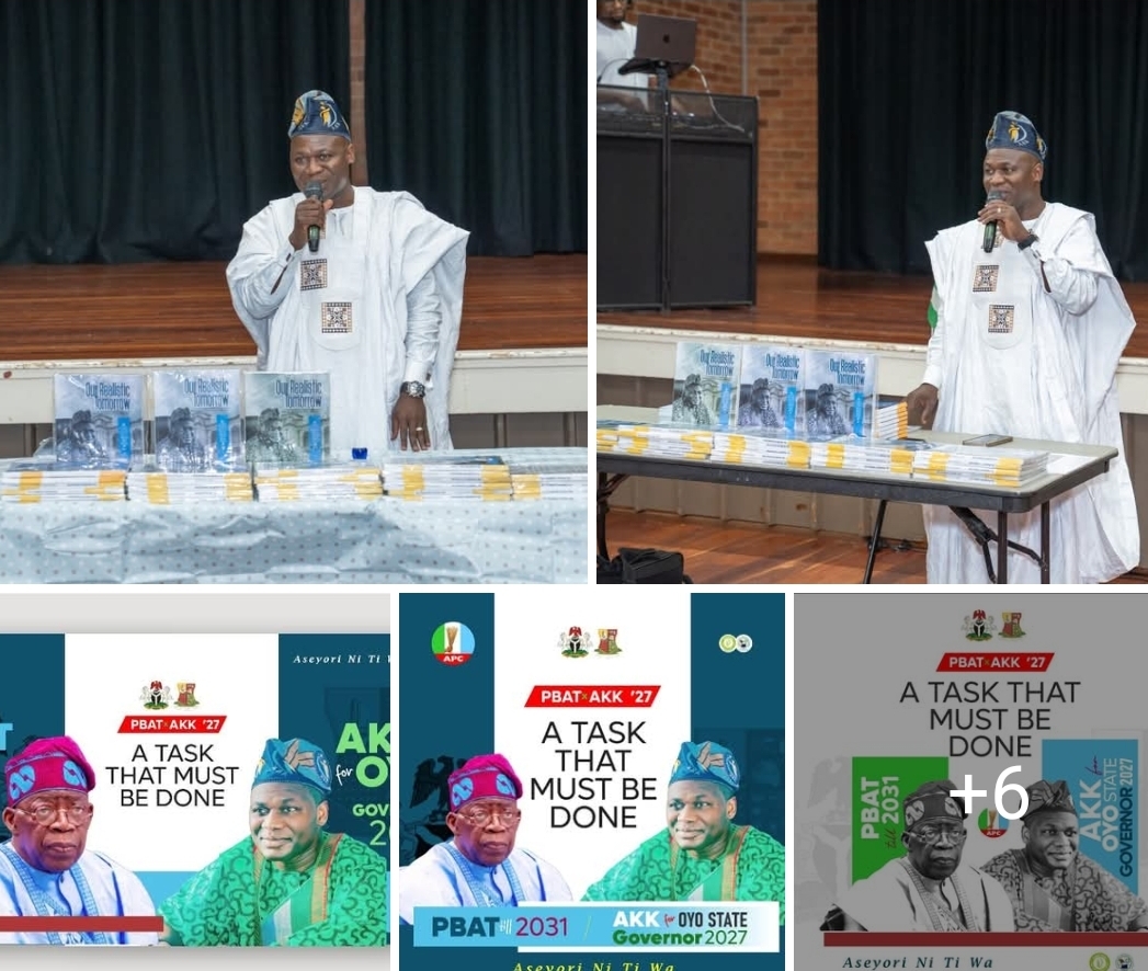 Oyo 2027: Our Realistic Tomorrow Serves as a Blueprint for Leadership and Progress — Dr. Adewale Kolapo Kareem (AKK), Oyo APC Governorship Hopeful.