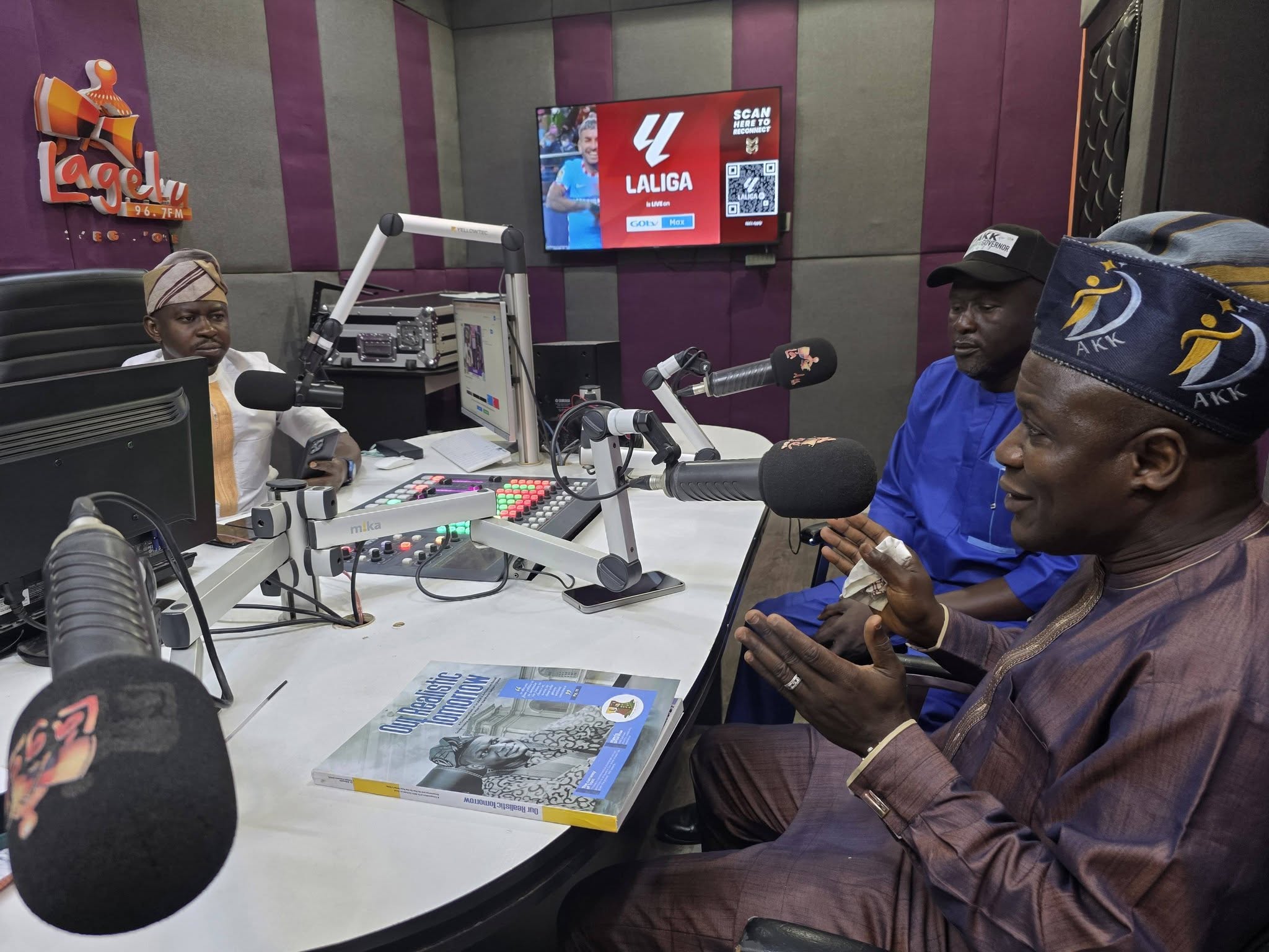 Oyo 2027: APC Guber Hopeful, Dr. Adewale Kolapo Kareem (AKK) Shares Vision for Oyo on Lagelu FM.