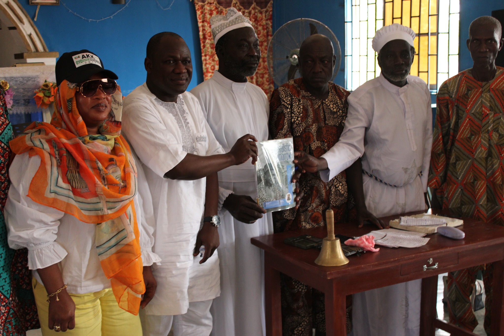 2027: Oyo APC Governorship Hopeful, Dr. Adewale Kolapo Kareem (AKK), Pays Courtesy Visit to Christian Association and C & S Leaders in Ibarapa, Presents Our Realistic Tomorrow.