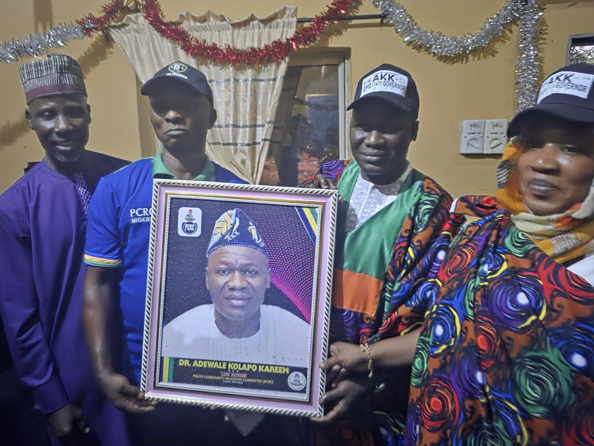 Oyo 2027: APC Governorship Hopeful, AKK, Honoured as PCRC Life Patron; Pledges Western-Standard Salaries During Courtesy Visit to First Female ACP in Eruwa..