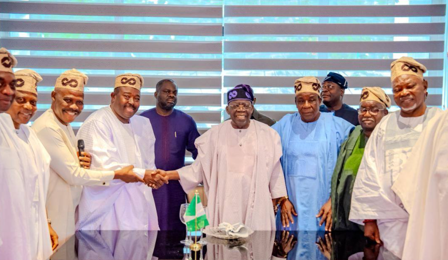 Oyo 2027: APC Leaders Present Senator Sharafadeen Alli to President Tinubu, Affirm Governorship Candidacy and Party Unity.
