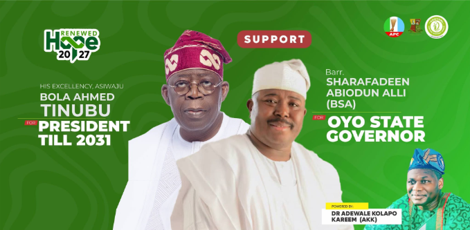 SAVE THE HOUSE FIRST: From Grievance to Victory, Why APC Must Unite to Reclaim Oyo State in 2027. 