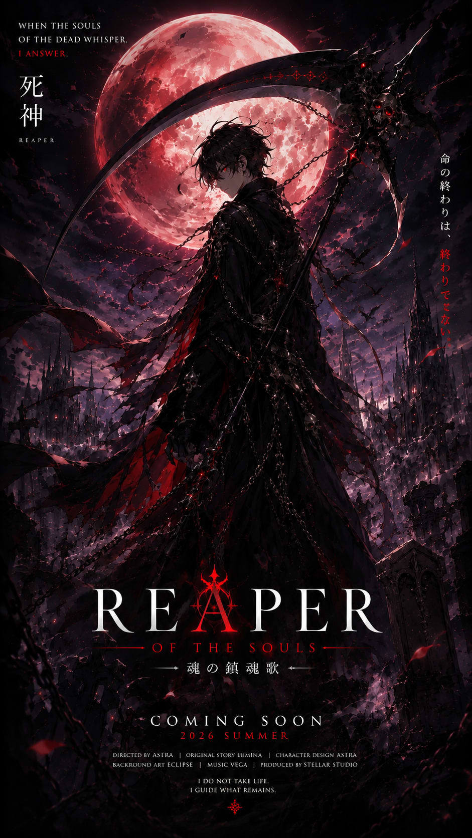 Dark Fantasy Anime Poster Collection