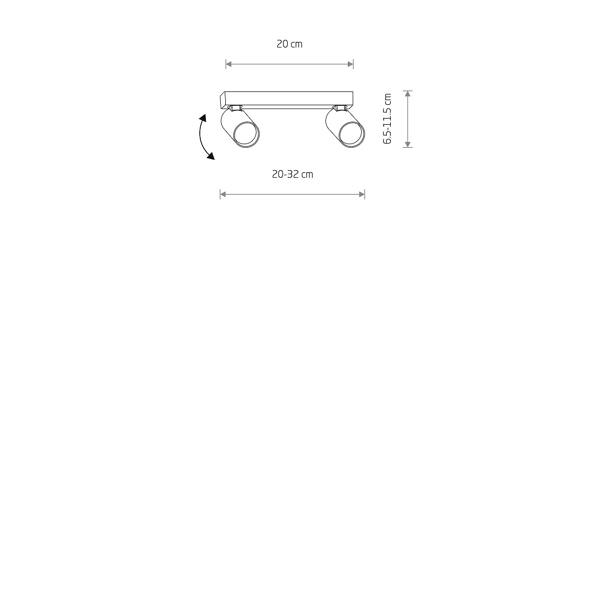 Plafonieră FOURTY II Lifestyle 3