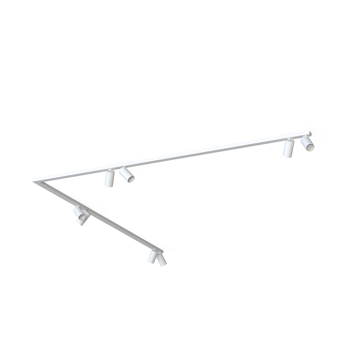 CEILING LAMP MONO CORNER VIII 2X200 Detail 1