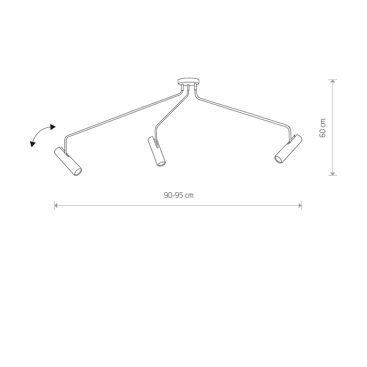 SUSPENDED LAMP EYE SUPER III Detail 2