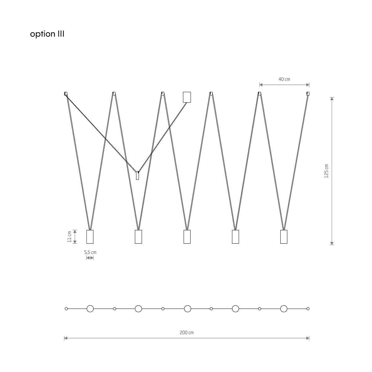 SUSPENDED LAMP MORE EYE V Detail 3