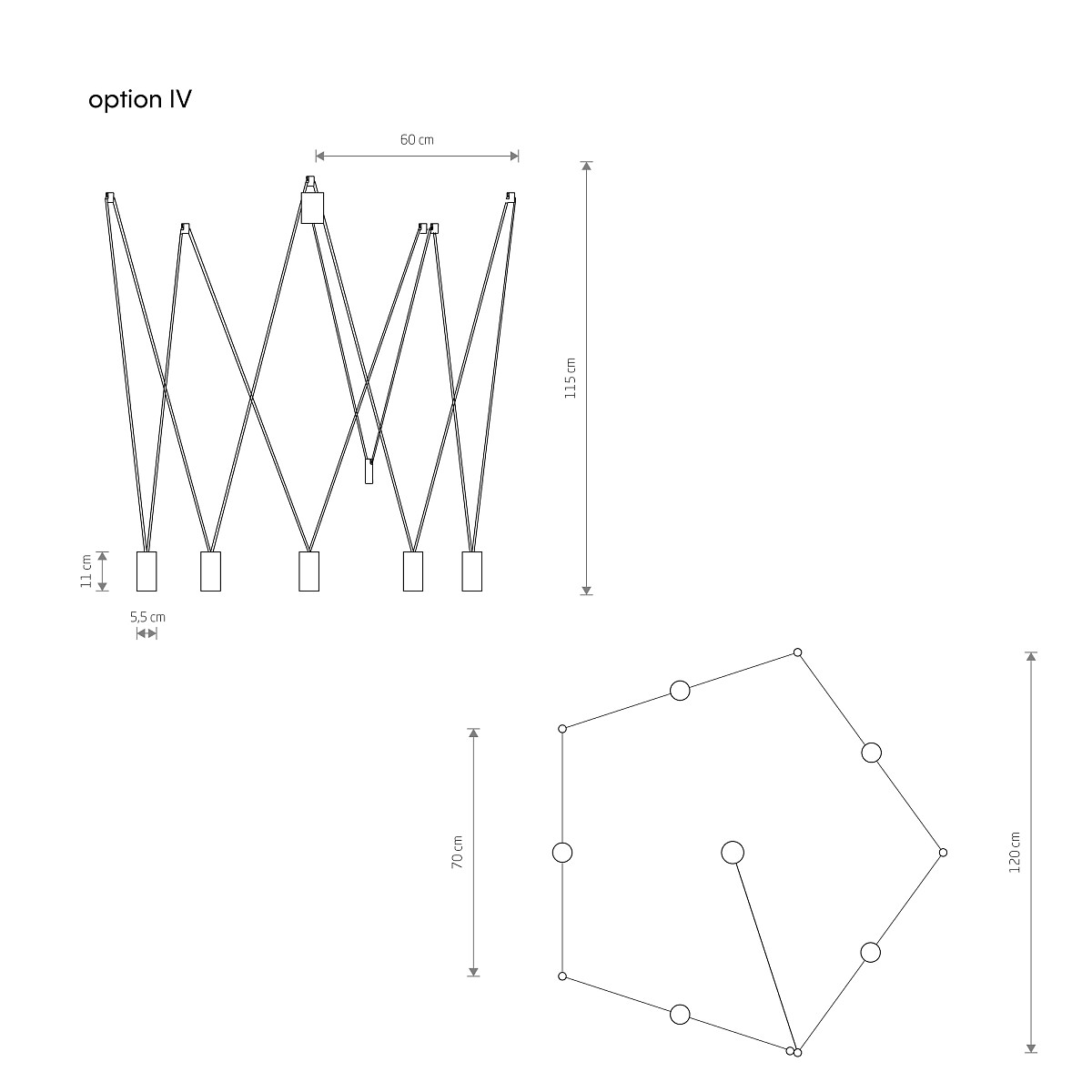 SUSPENDED LAMP MORE EYE V Detail 5