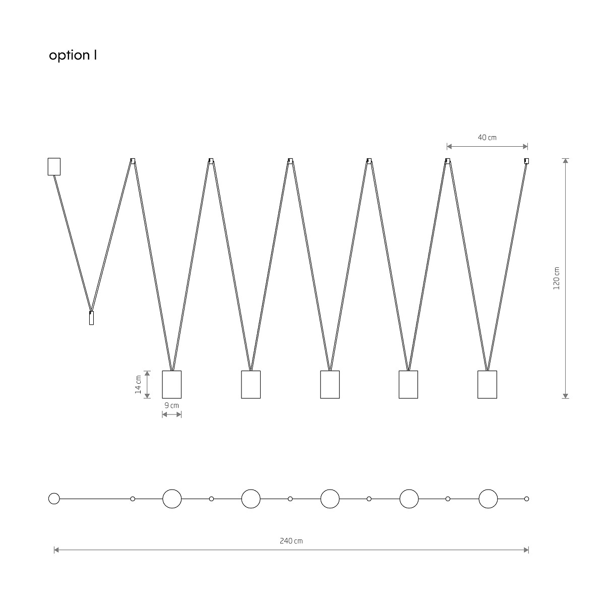 SUSPENDED LAMP MORE TONE V Detail 2