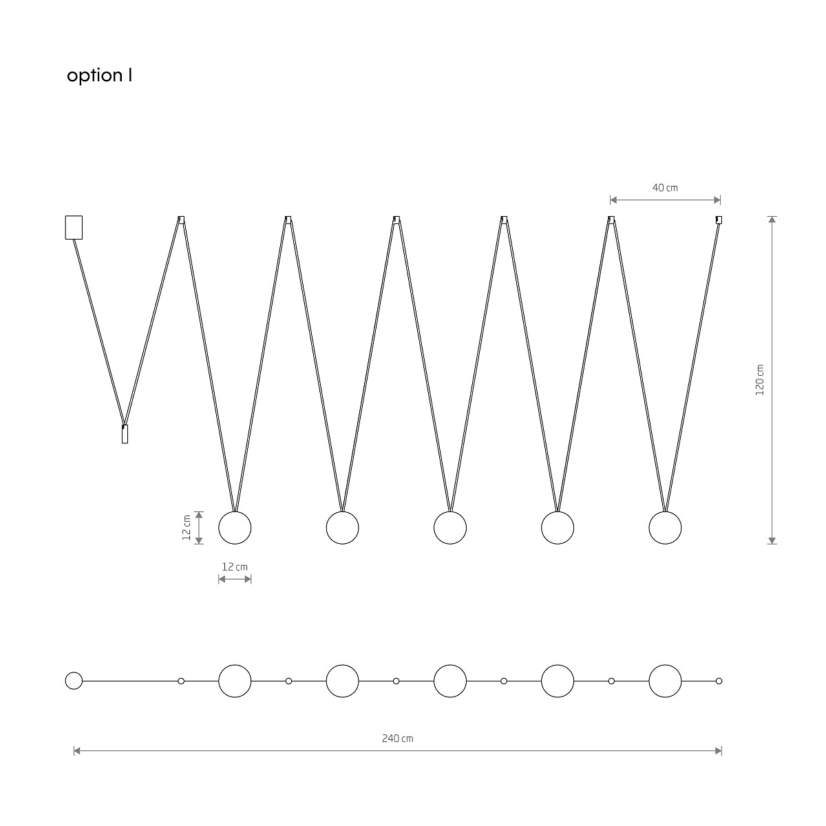 SUSPENDED LAMP SLING V Detail 2