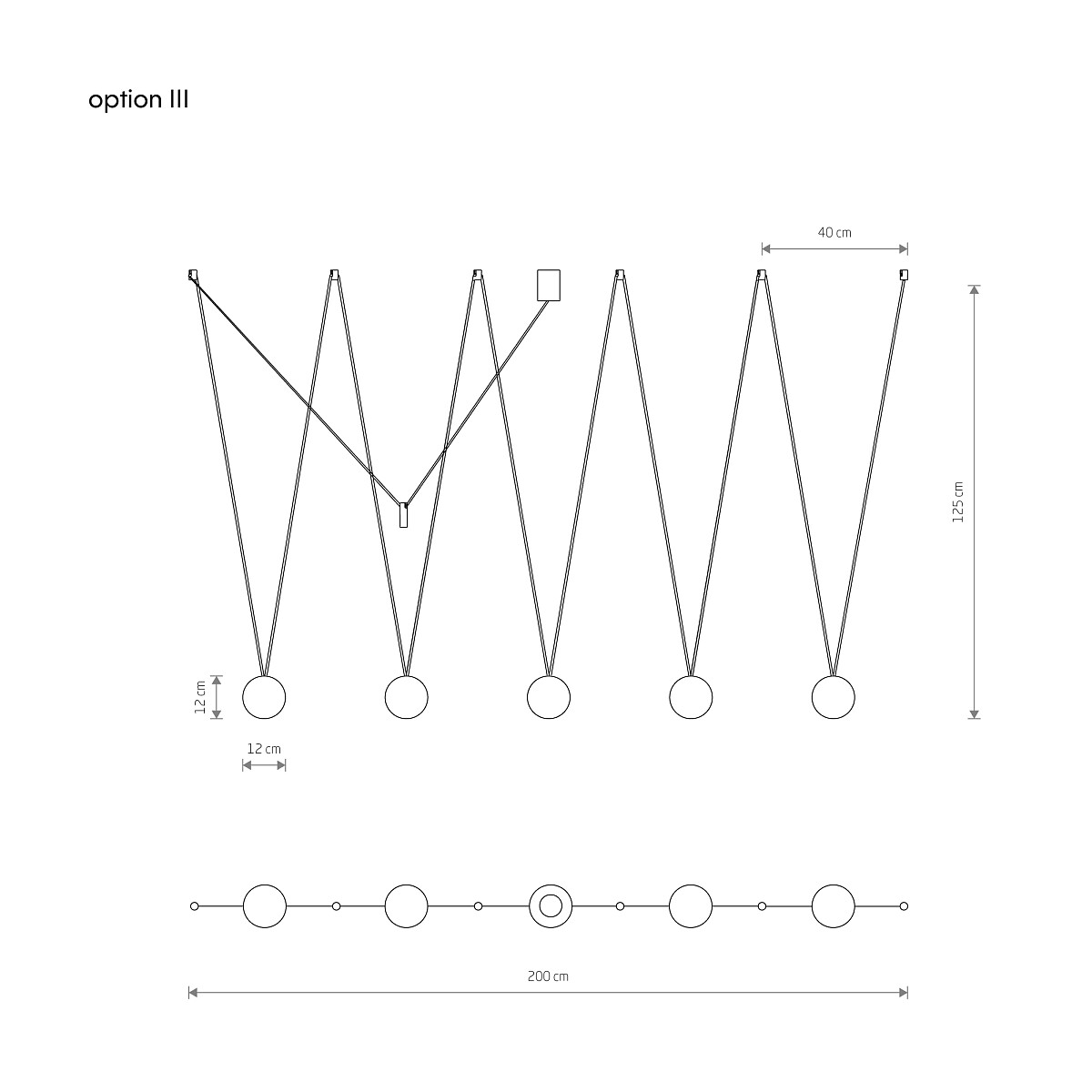 SUSPENDED LAMP SLING V Detail 4