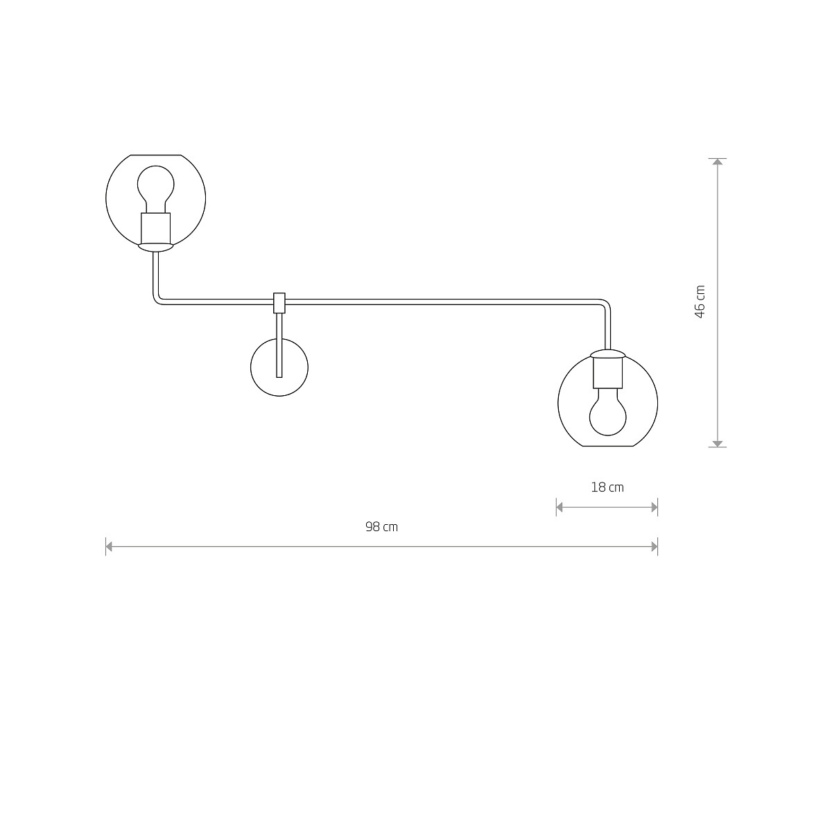 SCONCE MONACO II - Alternative