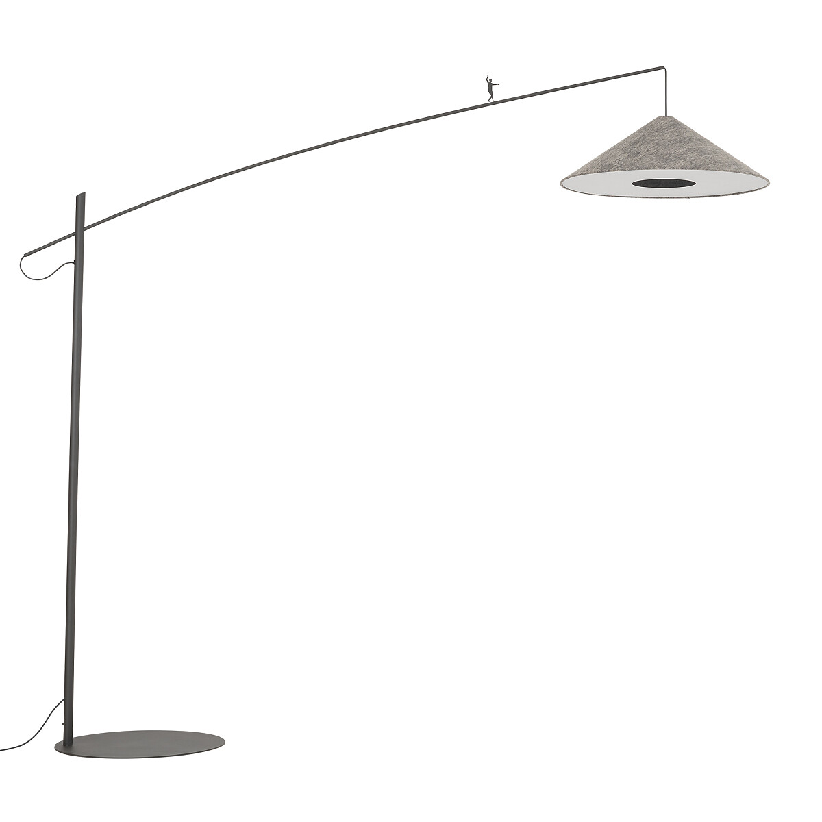 FLOOR LAMP POISE UMBRA GRAY A Detail 1