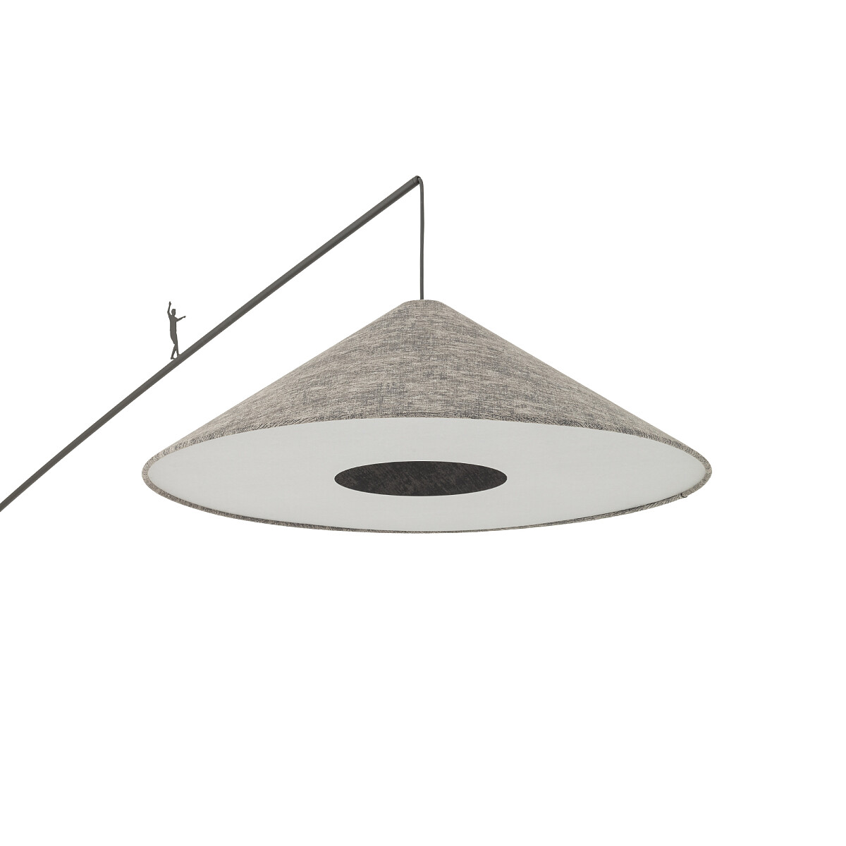 FLOOR LAMP POISE UMBRA GRAY A Detail 5