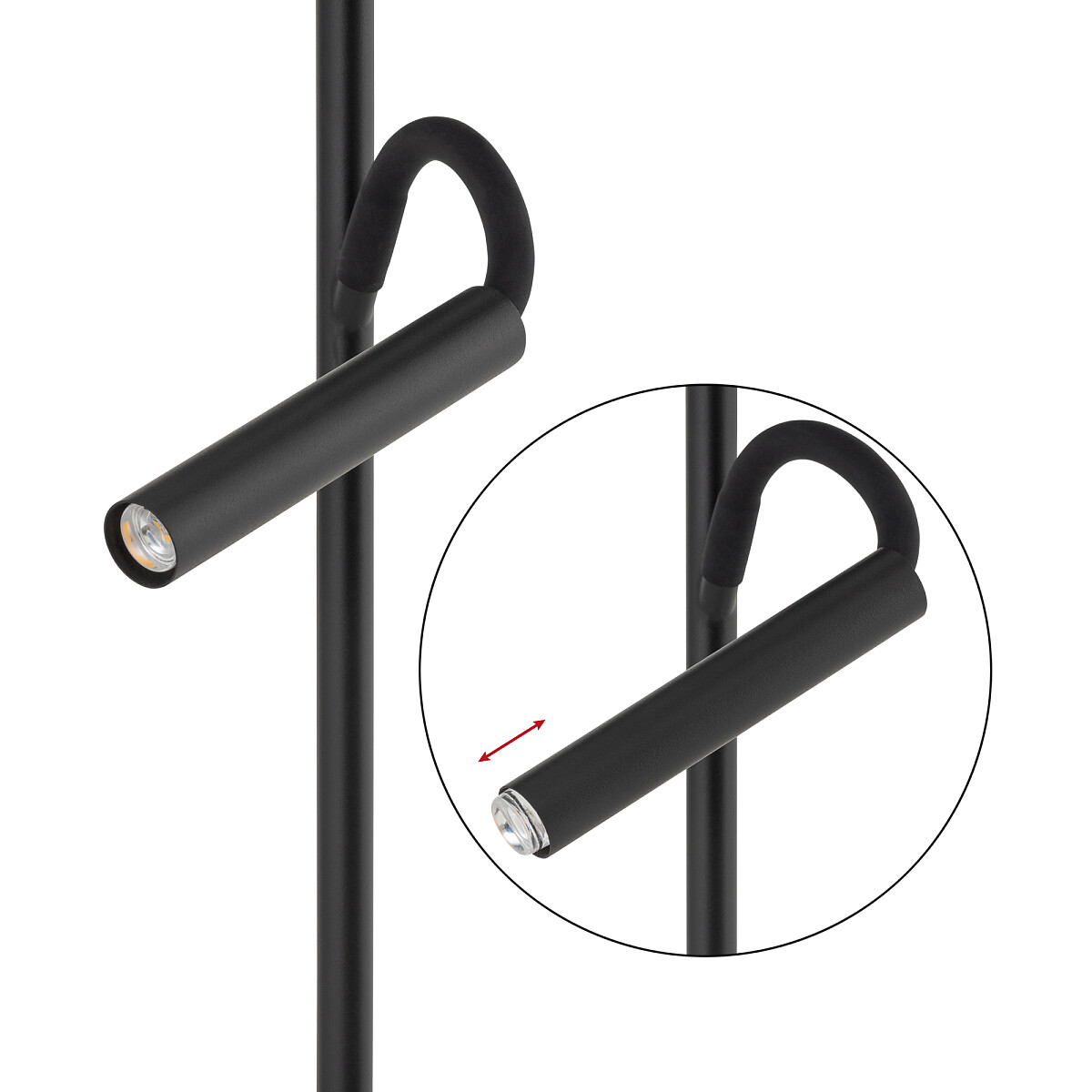 Lampadar / Lampă de Podea WITH READING LAMP HOTEL PLUS Lifestyle 2