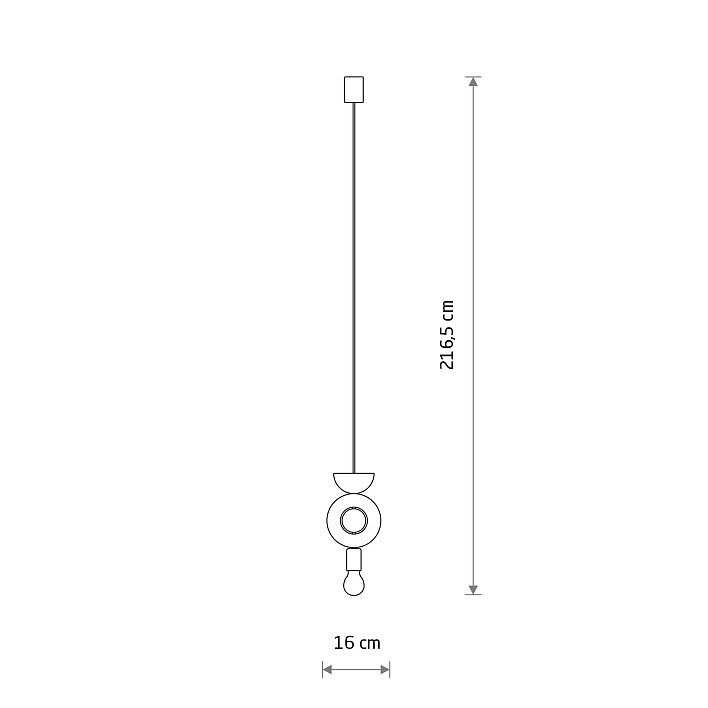 SUSPENDED LAMP DROPS Lemn D Lifestyle 2