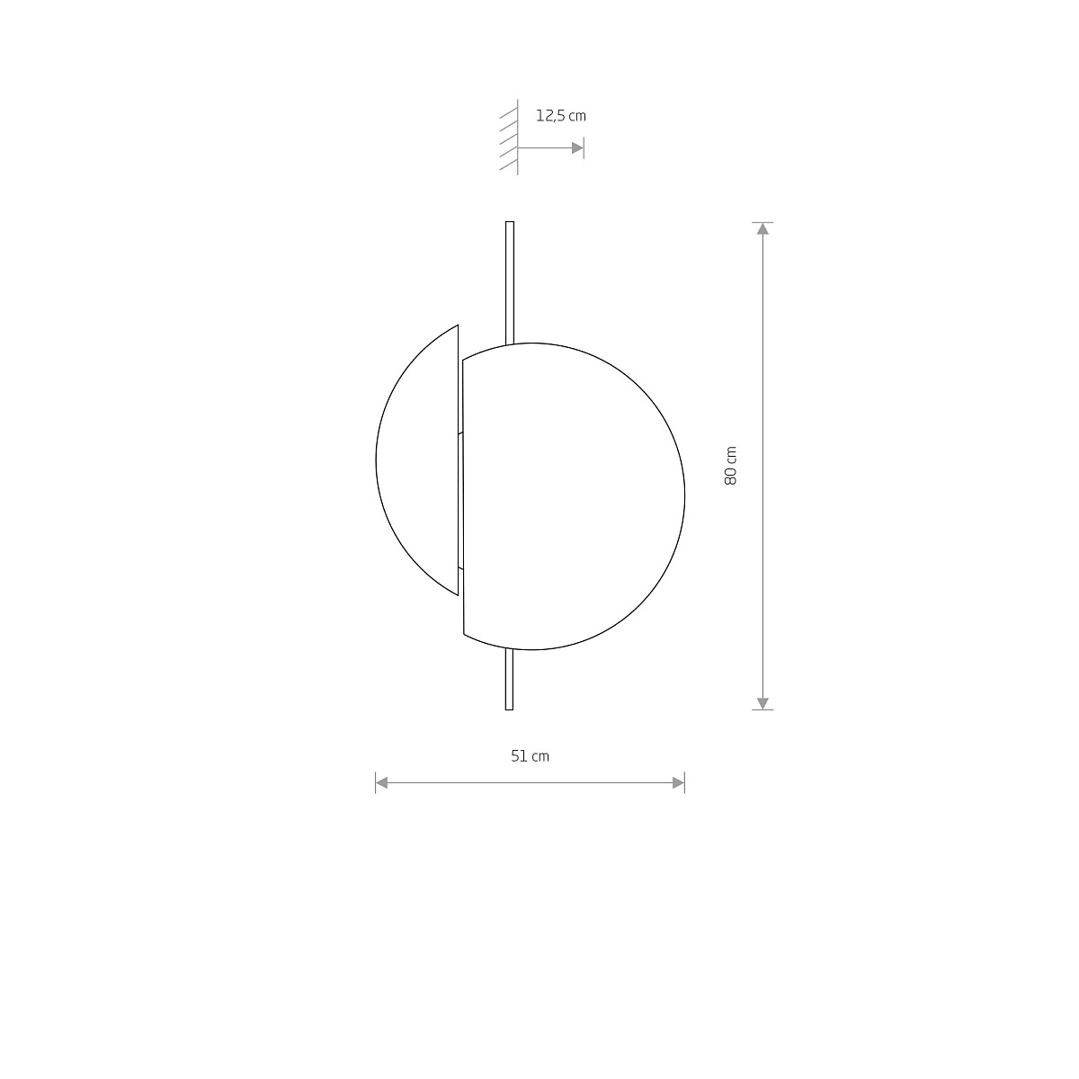 SCONCE SUNSET C Detail 2