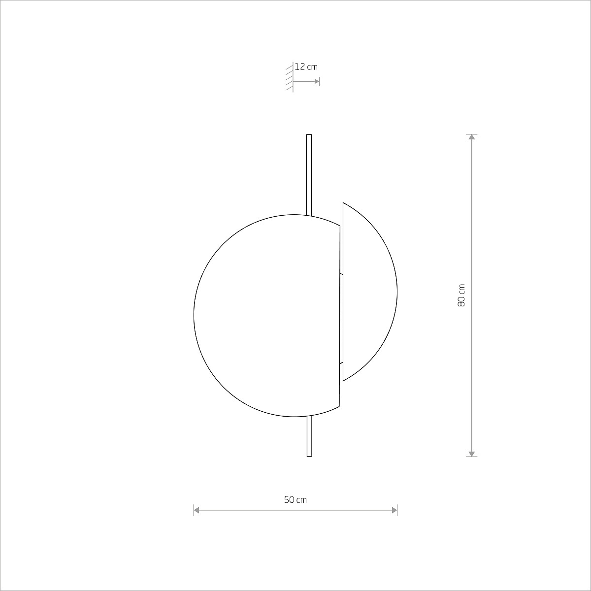 SCONCE SUNSET NATURAL C Lifestyle 1