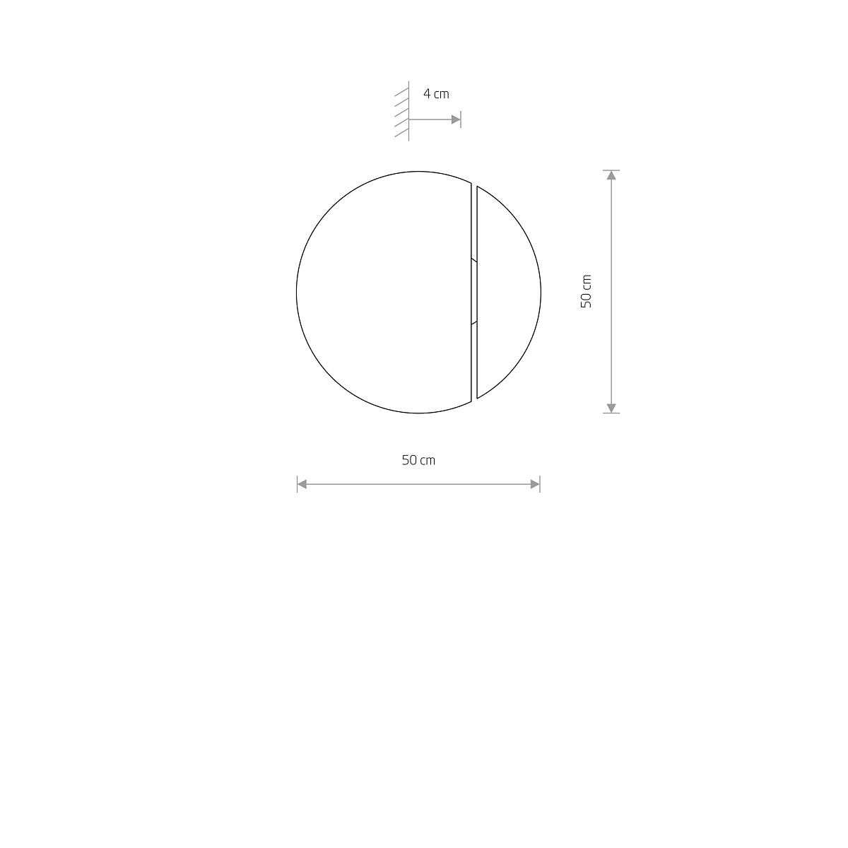 SCONCE SUN LED Detail 2