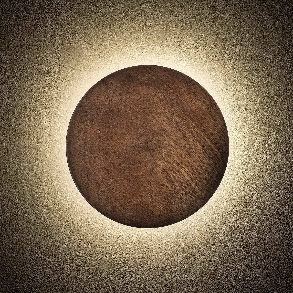SCONCE RING TIMBER LED M Detail 2