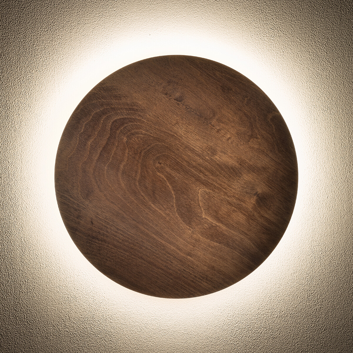 SCONCE RING TIMBER LED L Detail 2