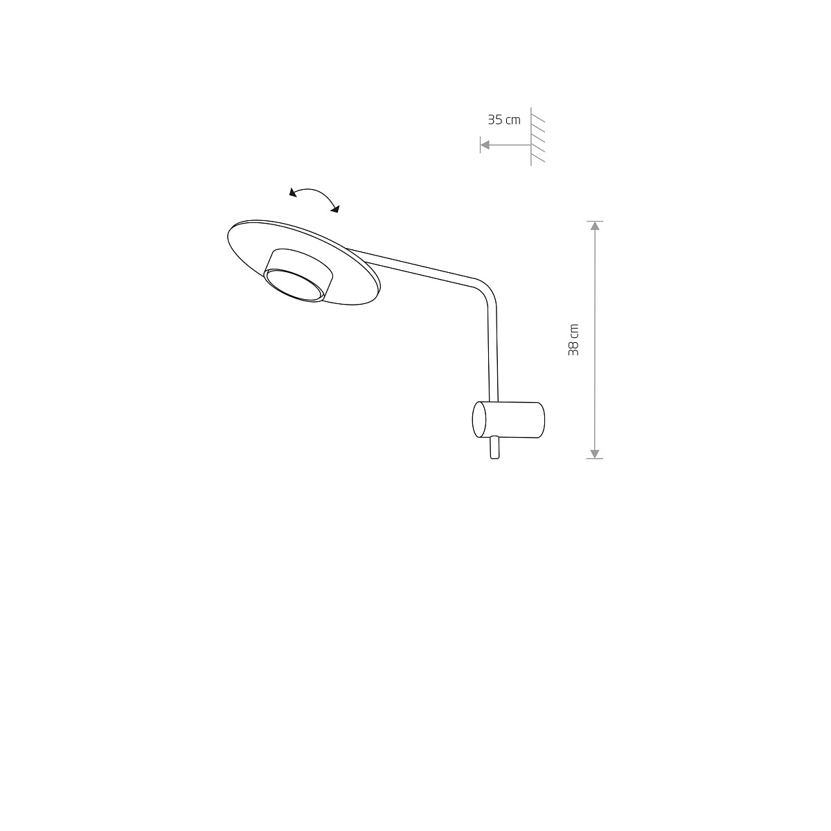 SCONCE DISK I Detail 3