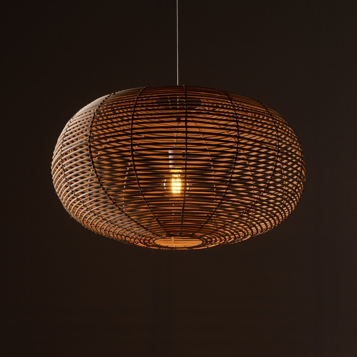 SUSPENDED LAMP RATTAN L Detail 3