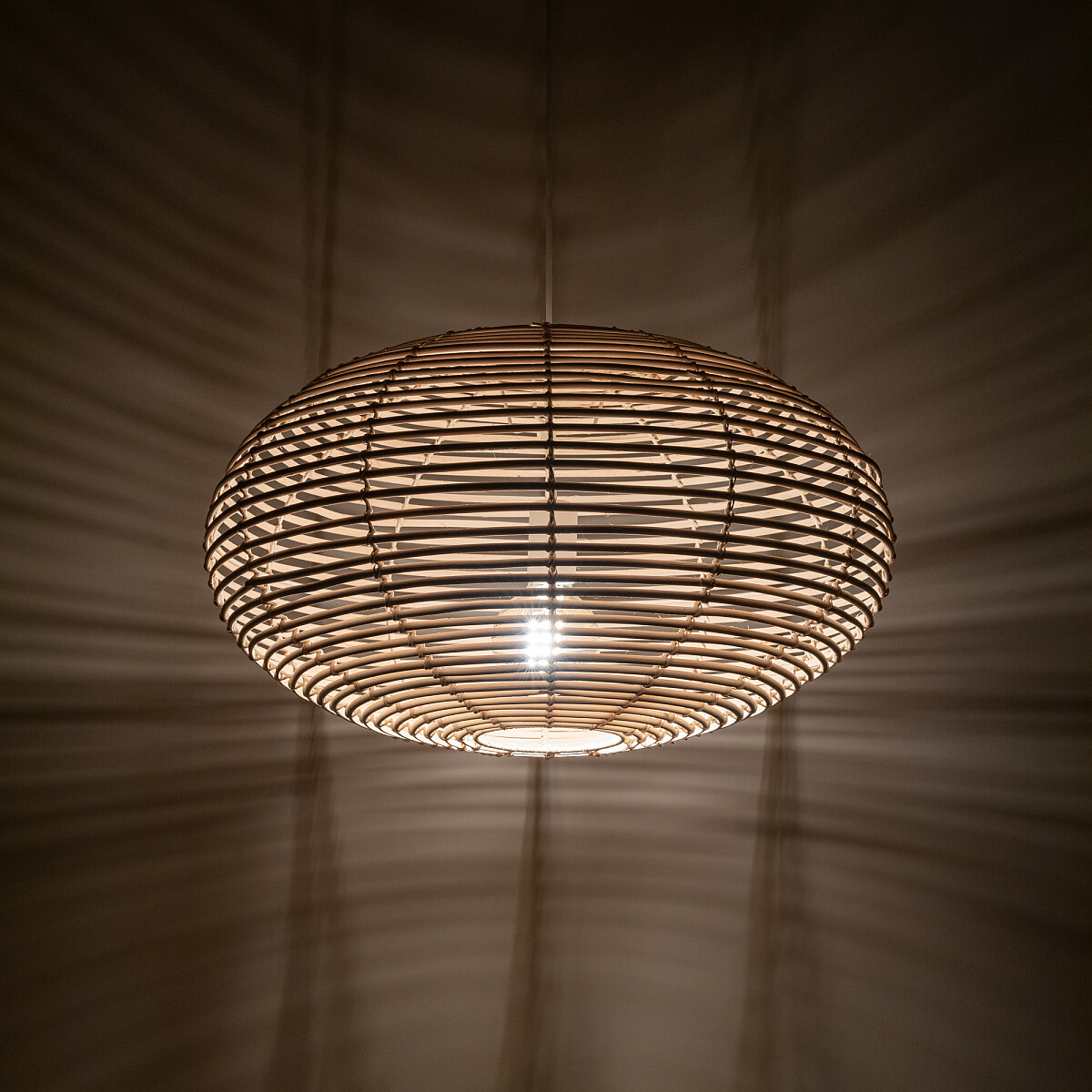 SUSPENDED LAMP RATTAN M Detail 2