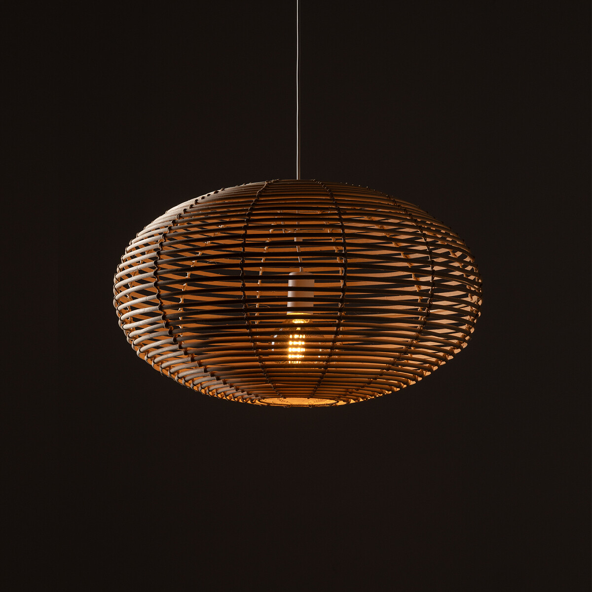 SUSPENDED LAMP RATTAN M Detail 3
