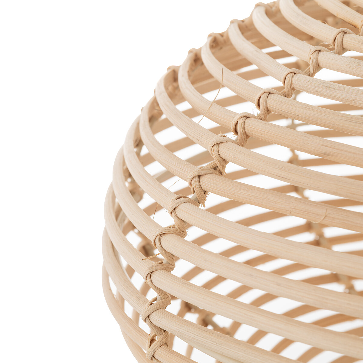 SUSPENDED LAMP RATTAN S Detail 5