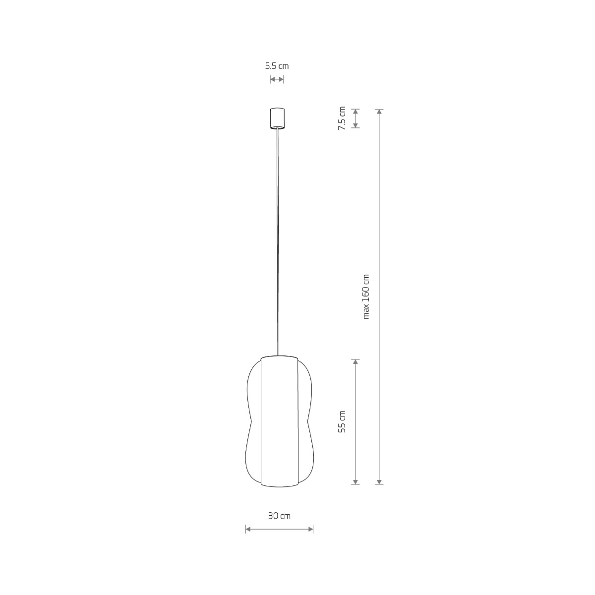 SUSPENDED LAMP PUKET L Lifestyle 4