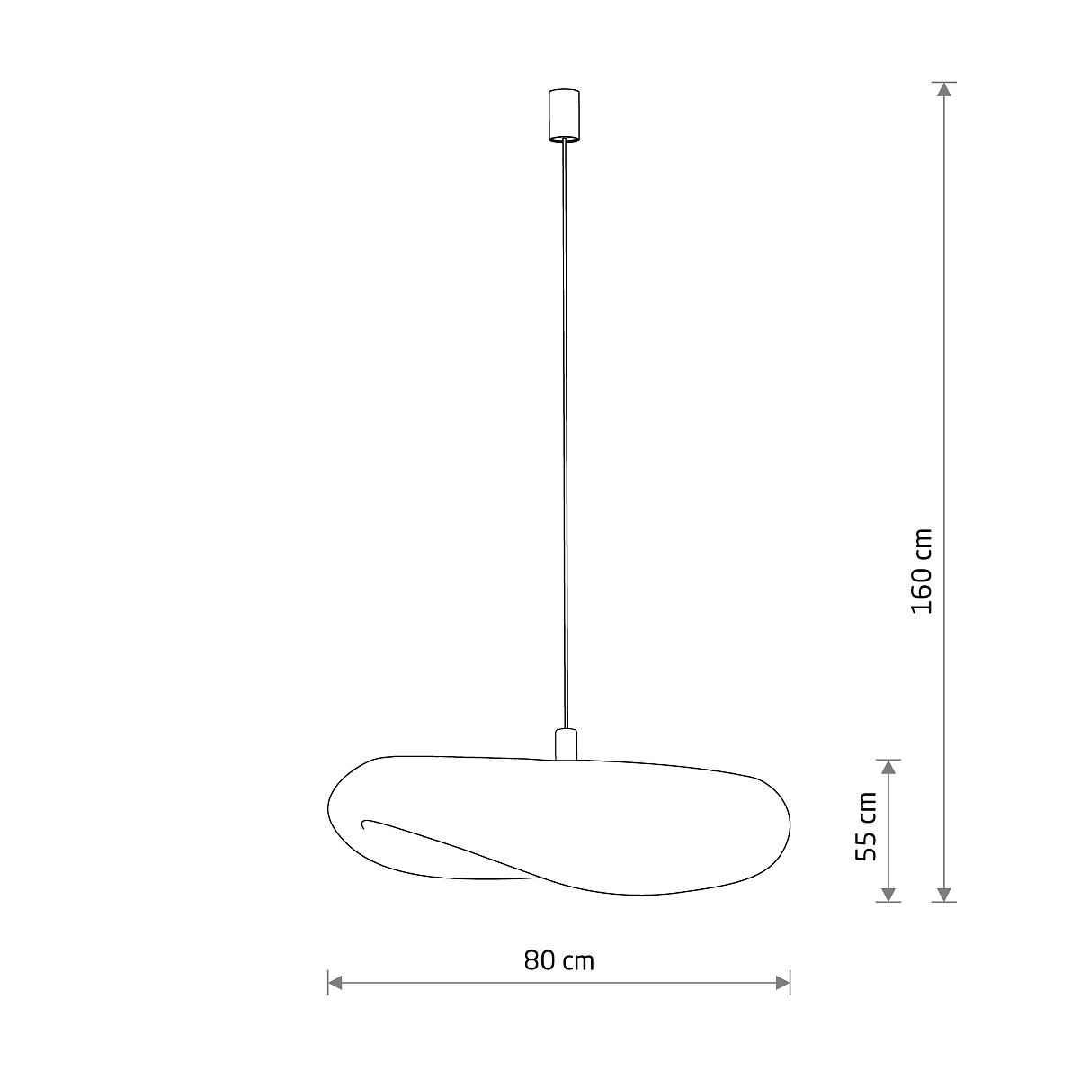 SUSPENDED LAMP HAVANA L Detail 4