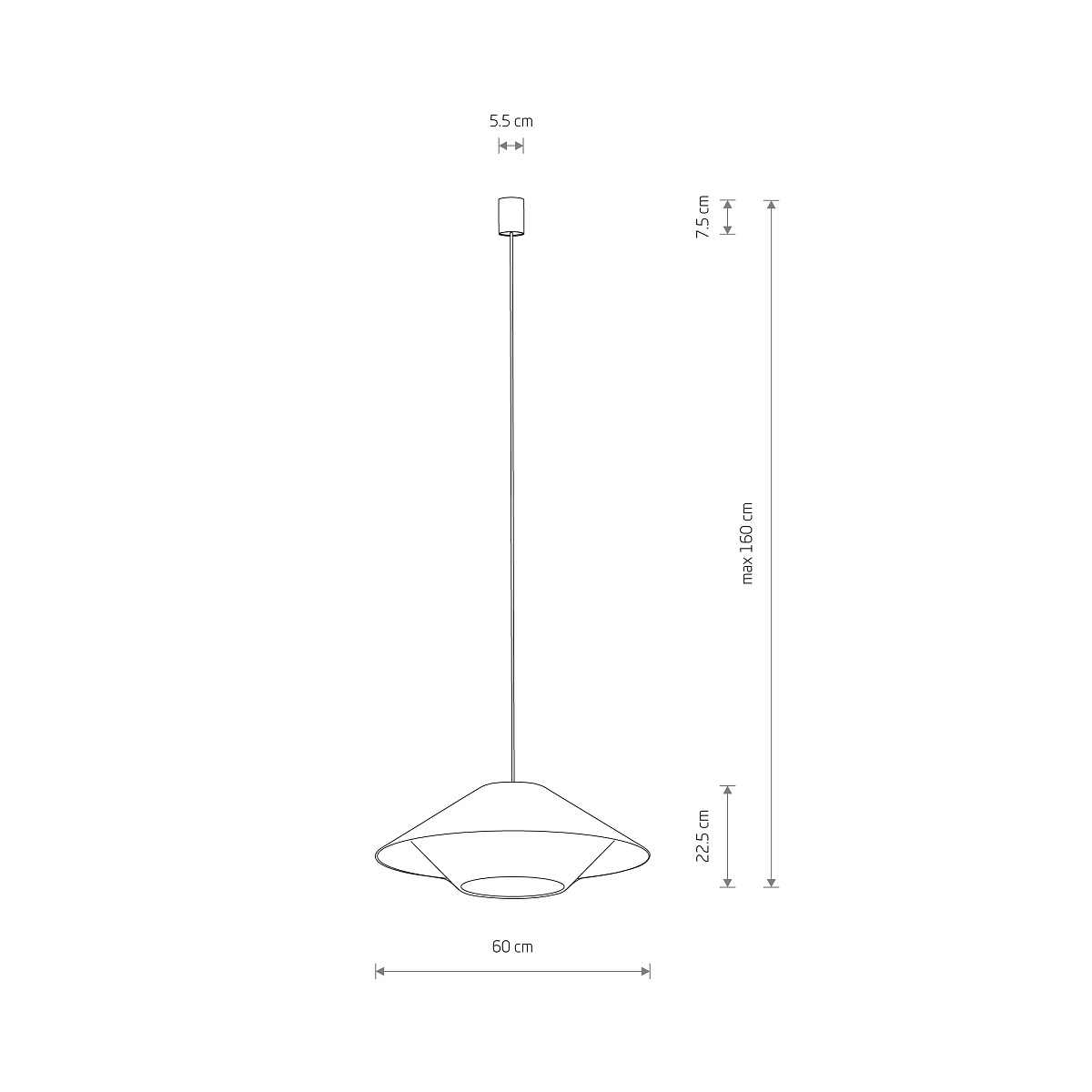 SUSPENDED LAMP JAPANDI M Lifestyle 3