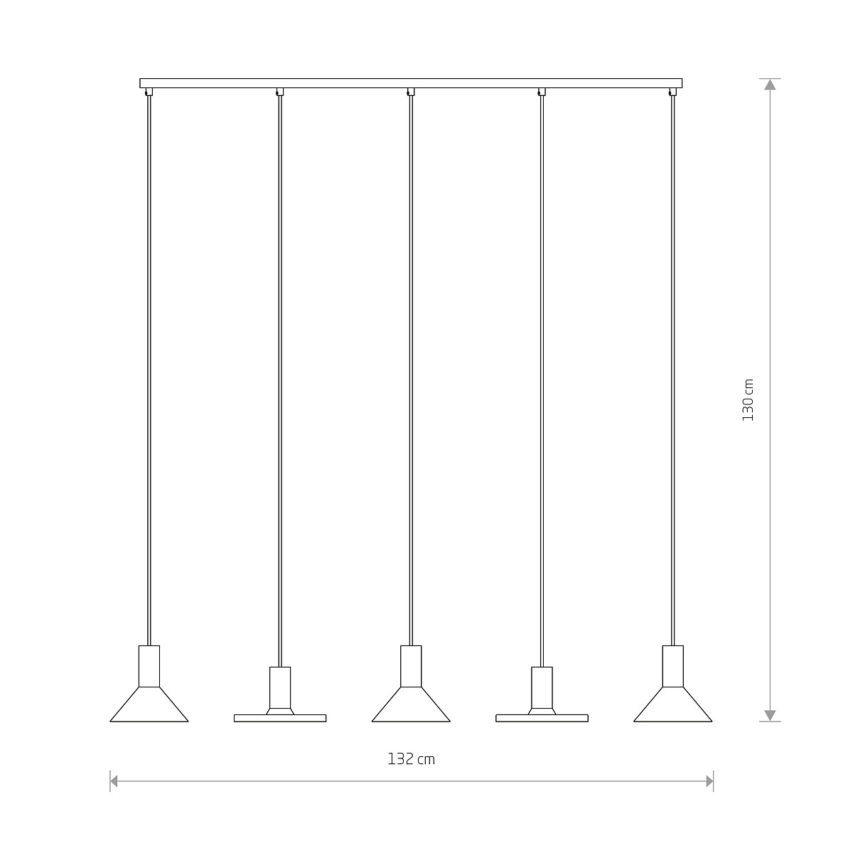 SUSPENDED LAMP HERMANOS V Detail 2