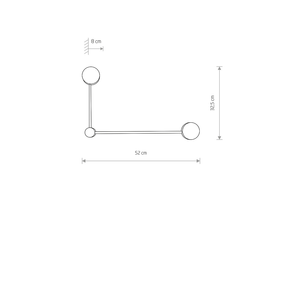 SCONCE ORBIT II KINKIET A Detail 3