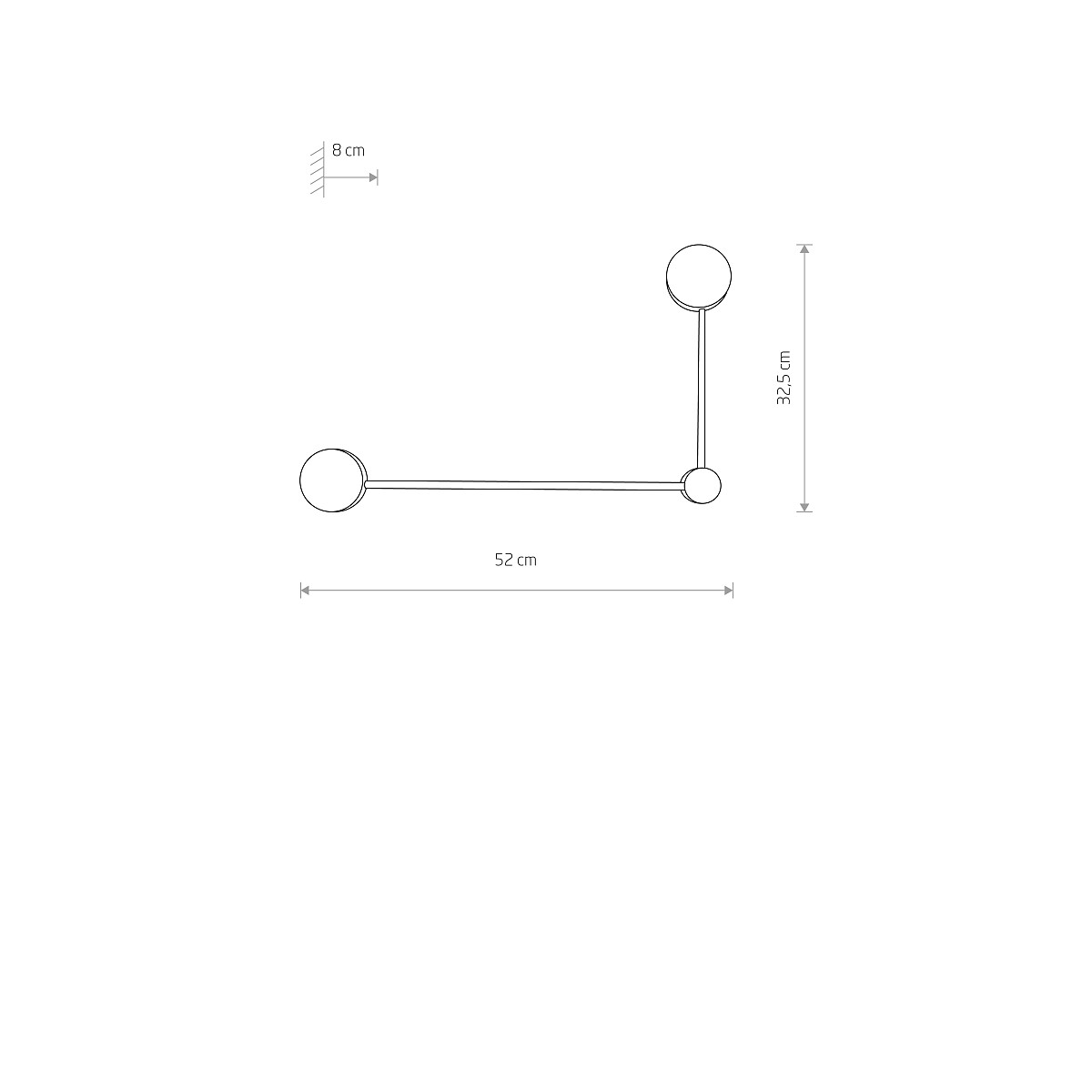 Aplică de Perete ORBIT II KINKIET B Detail 3
