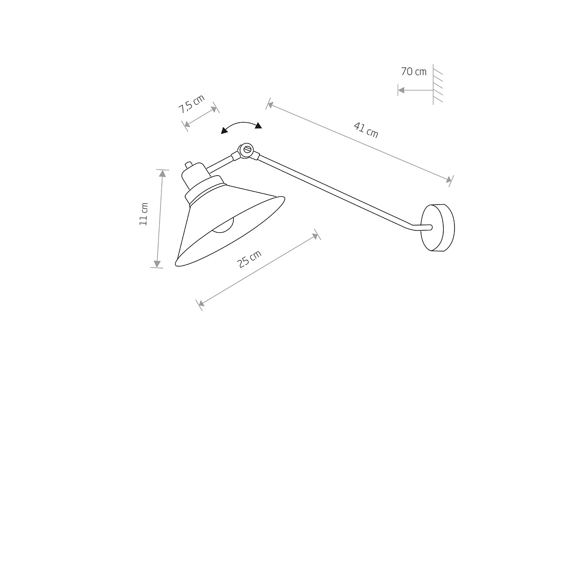 SCONCE TECHNO I Detail 2