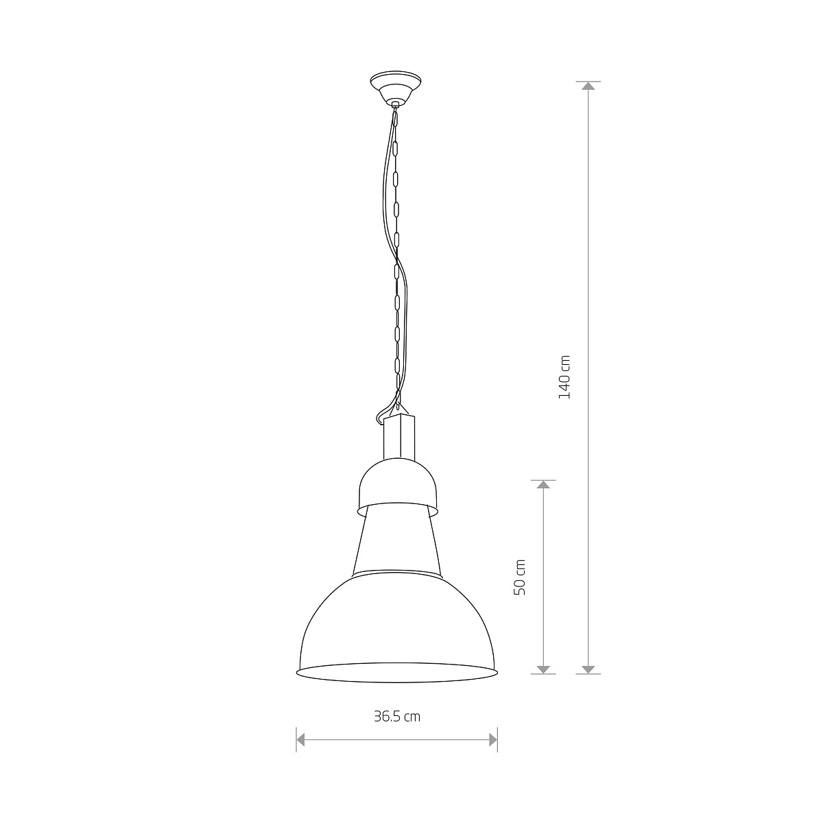 SUSPENDED LAMP HIGH-BAY I Detail 2
