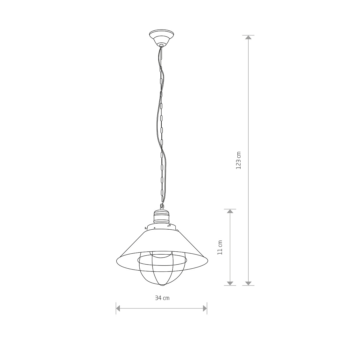 SUSPENDED LAMP GARRET I S Detail 2