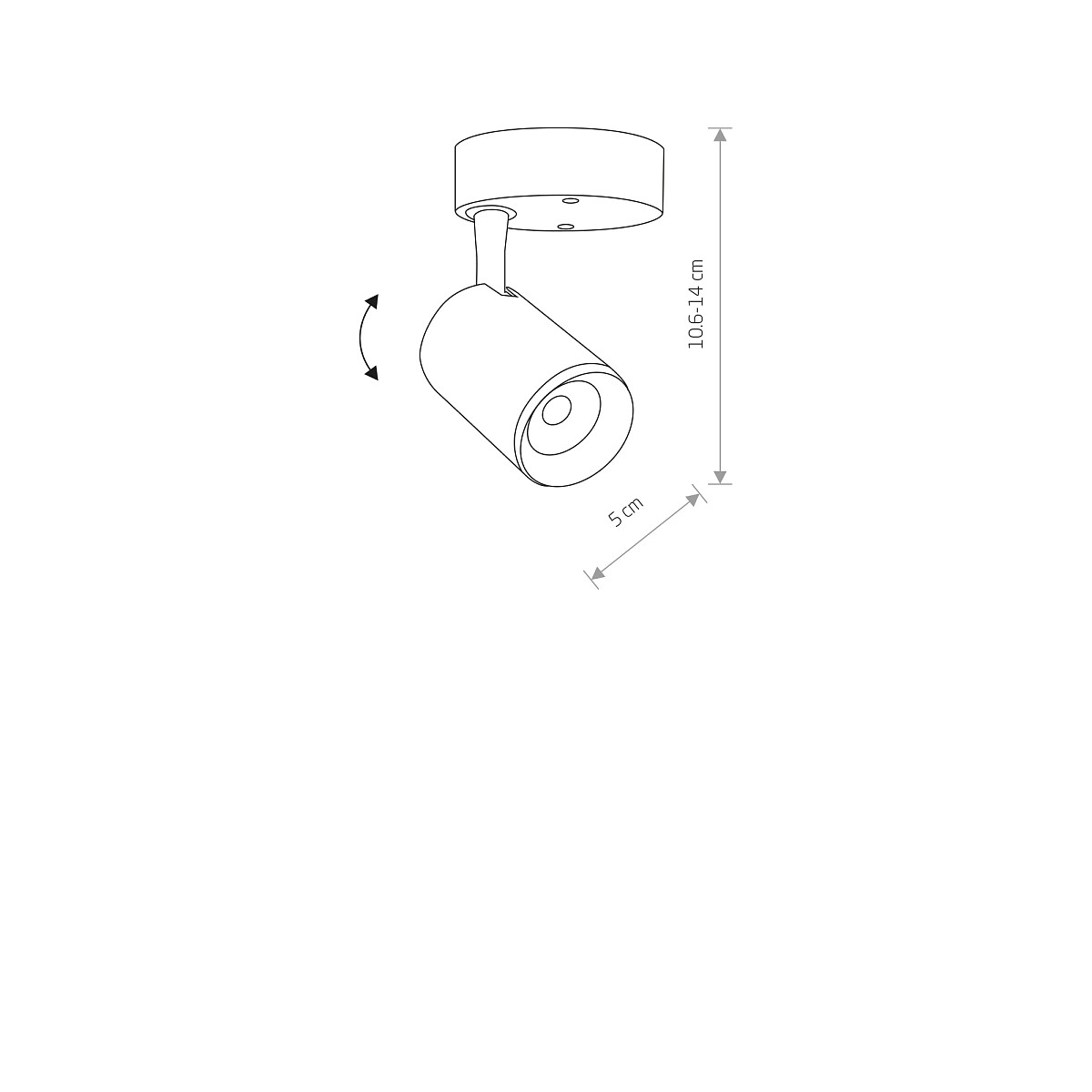 Spot LAMP IRIS LED Detail 2