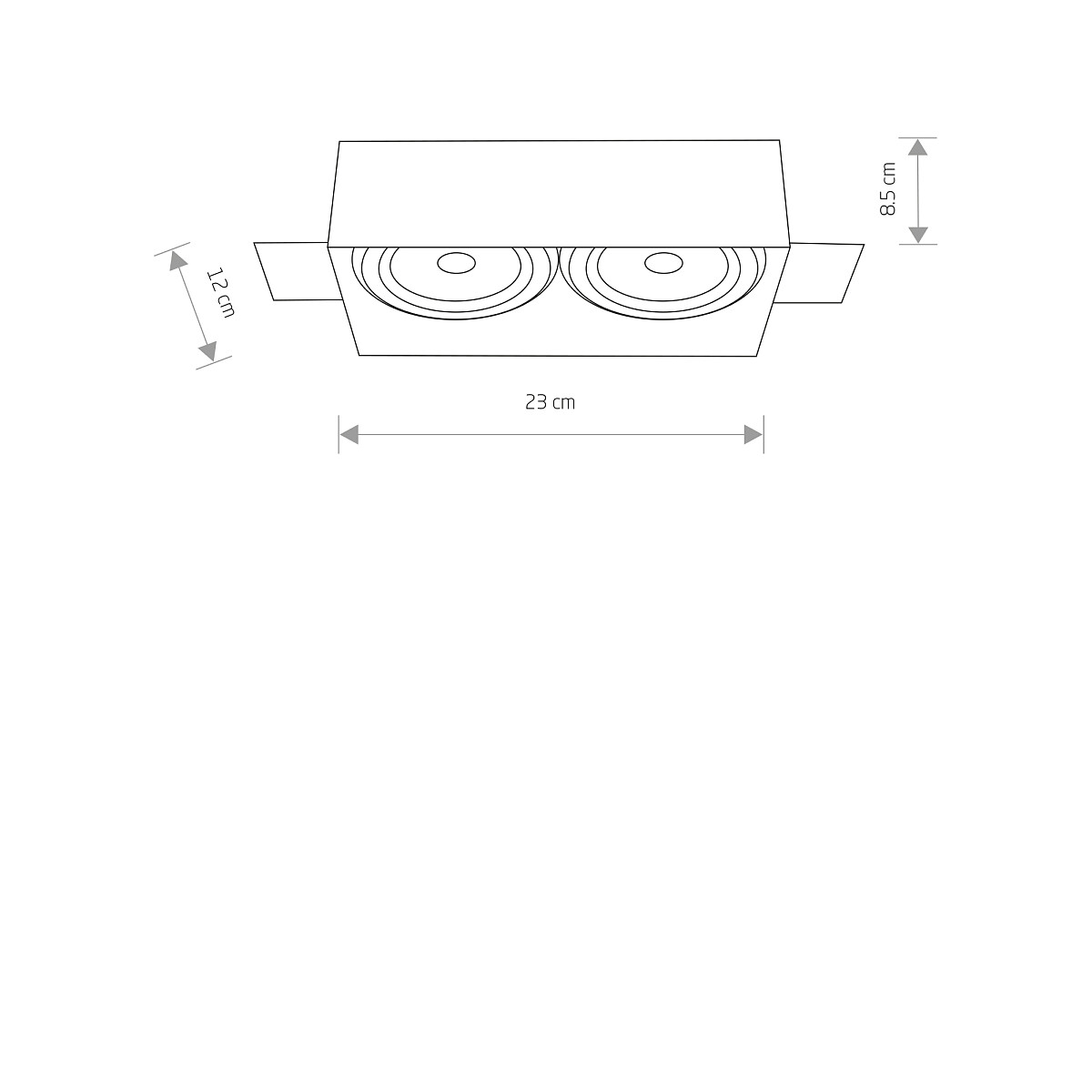 Încastrat Spot LAMP MOD PLUS II Detail 2
