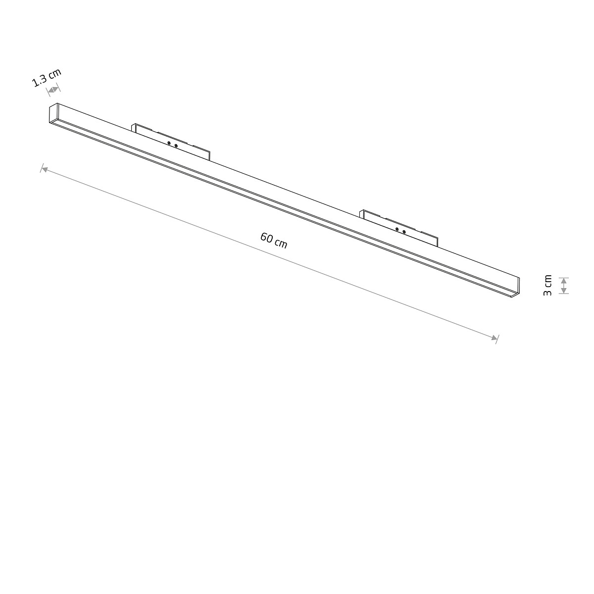 LINE OUT LED LINEAR LUMINAIRE FOR NANO-LVM TRACK SYSTEM Lifestyle 3