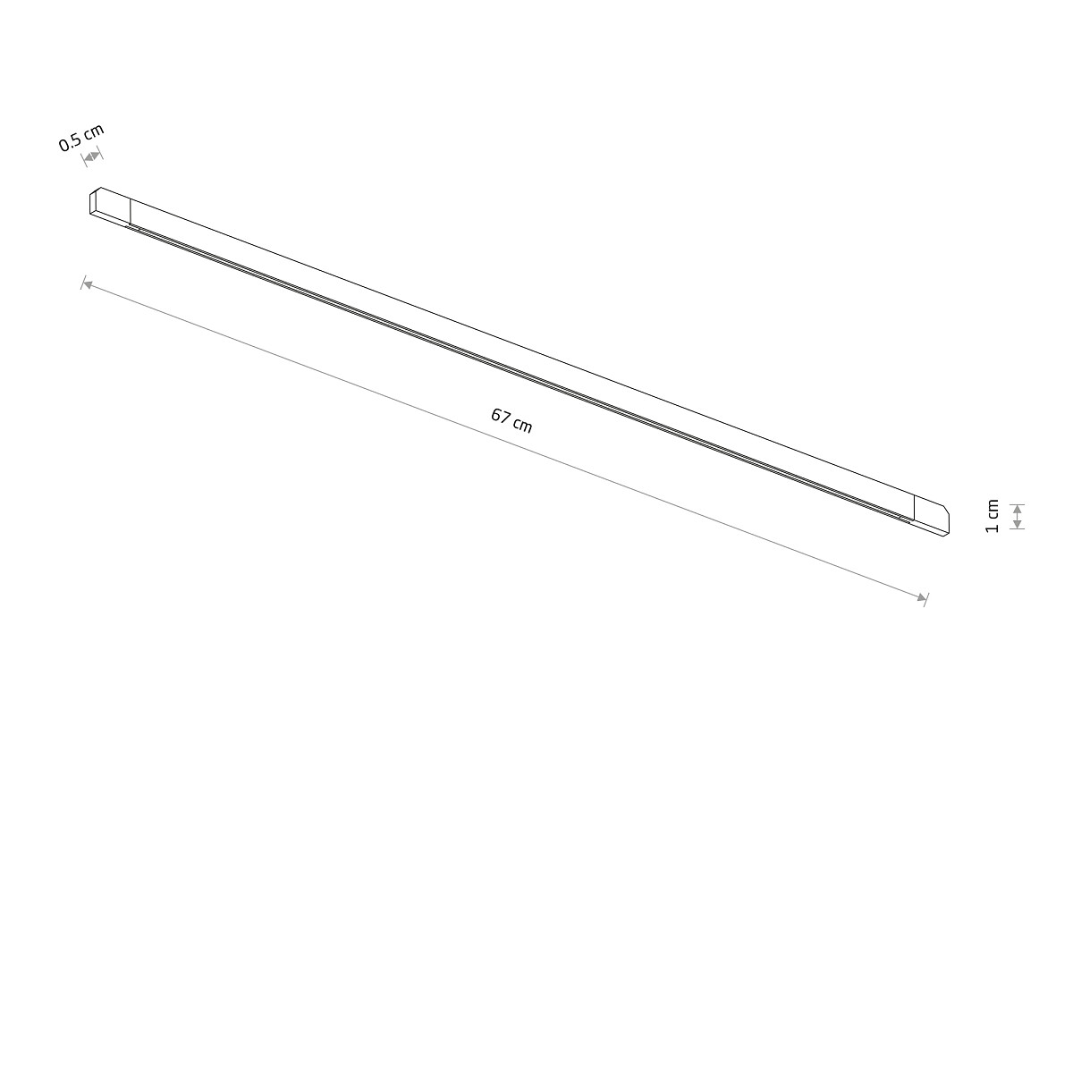 LINE IN LED LINEAR LUMINAIRE FOR NANO-LVM TRACK SYSTEM Lifestyle 1