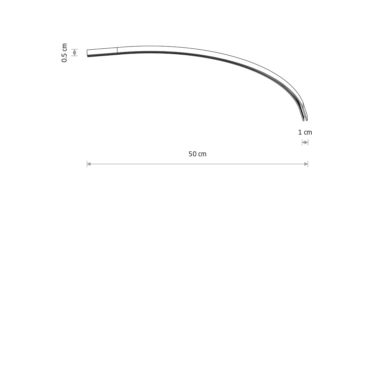 FLEX LINE LED LINEAR LUMINAIRE FOR NANO-LVM TRACK SYSTEM Detail 5