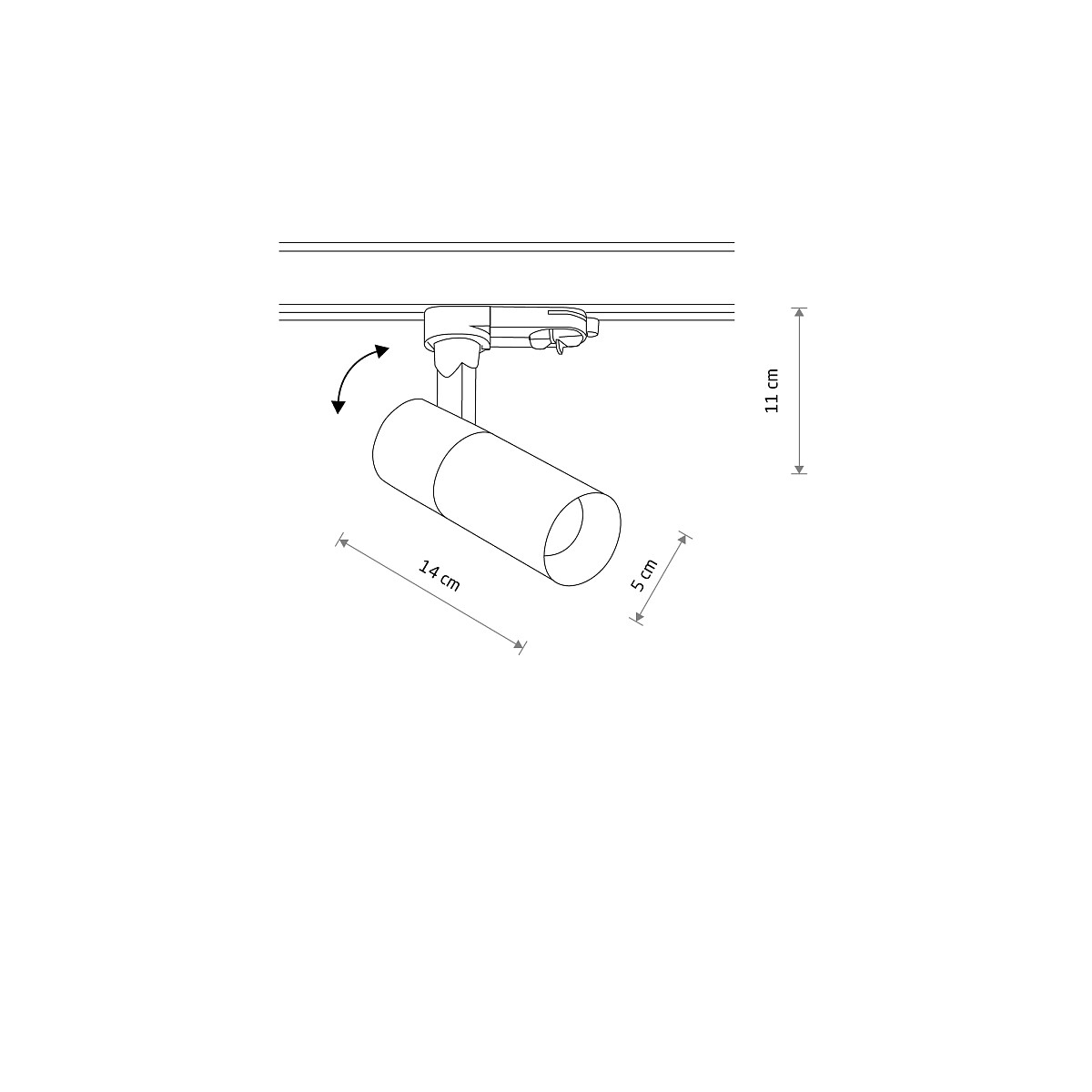 SPOT CTLS TINOS LED , DO 3-OBWODOWEGO SYSTEMU SZYNOWEGO Lifestyle 1