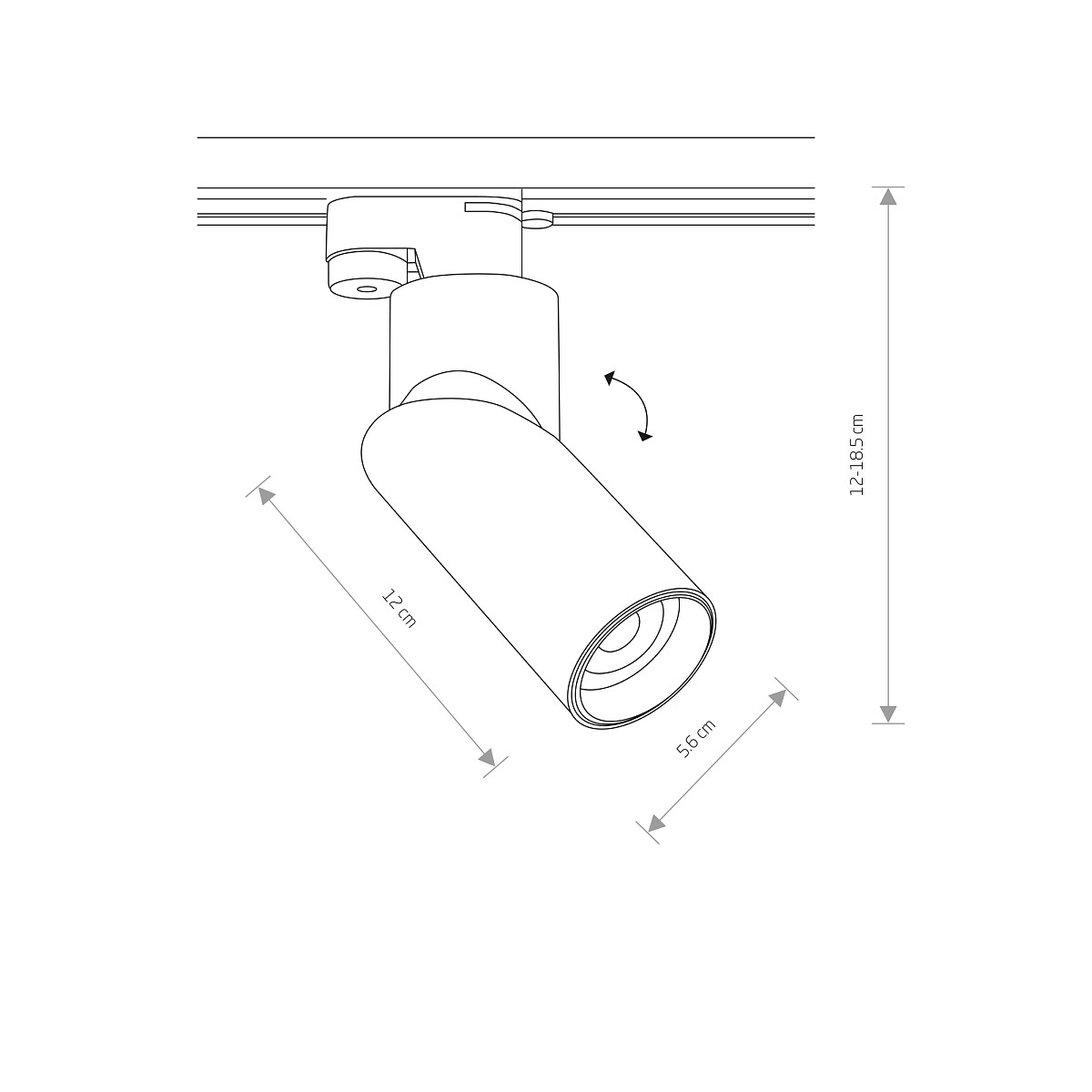 PROFILE INDIA LINEAR LUMINAIRE FOR 1-CICUIT TRACK LIGHTING Detail 5