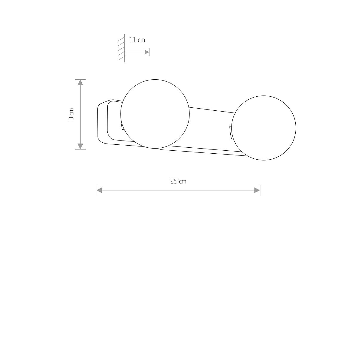 SCONCE BRAZOS II Detail 2