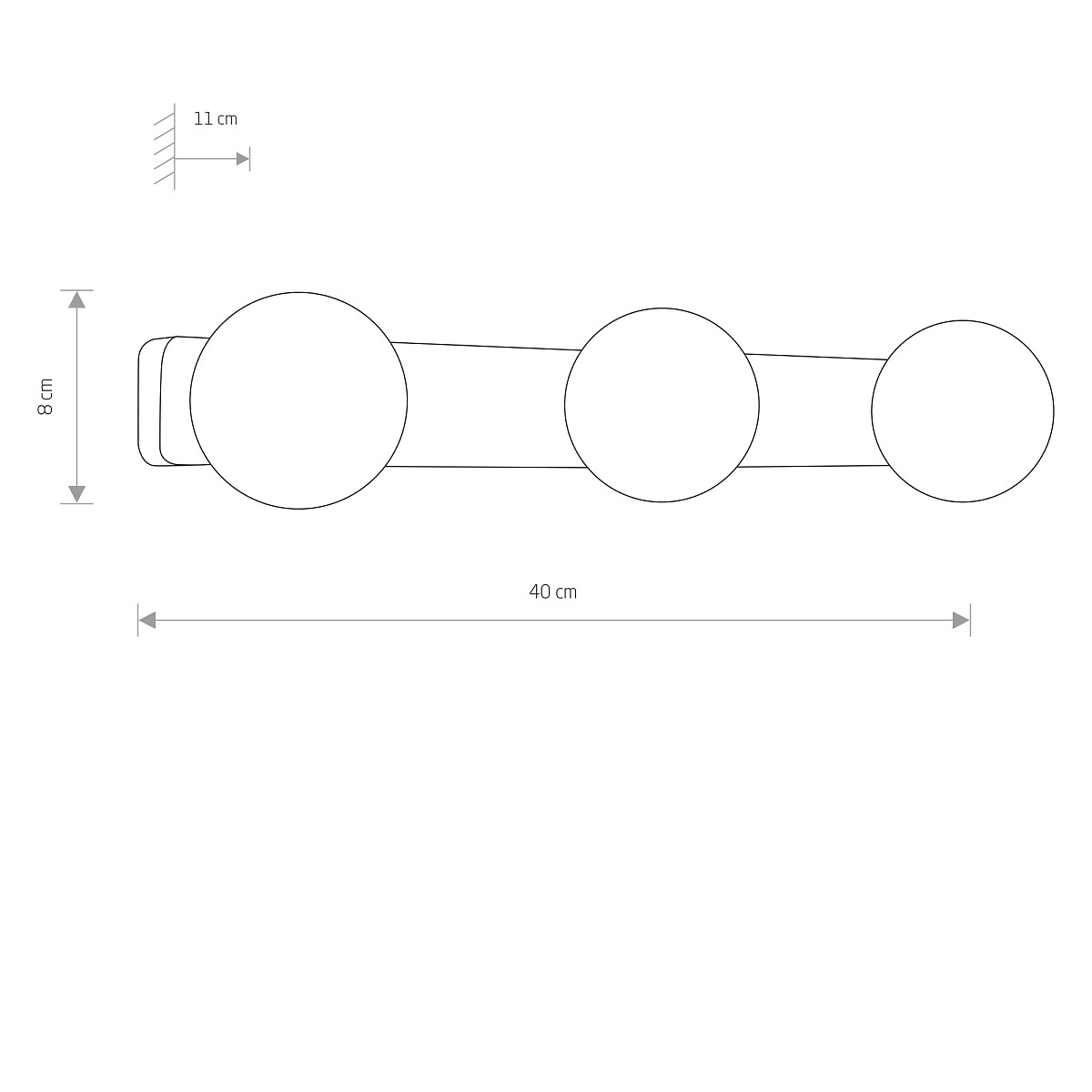 SCONCE BRAZOS III Detail 2