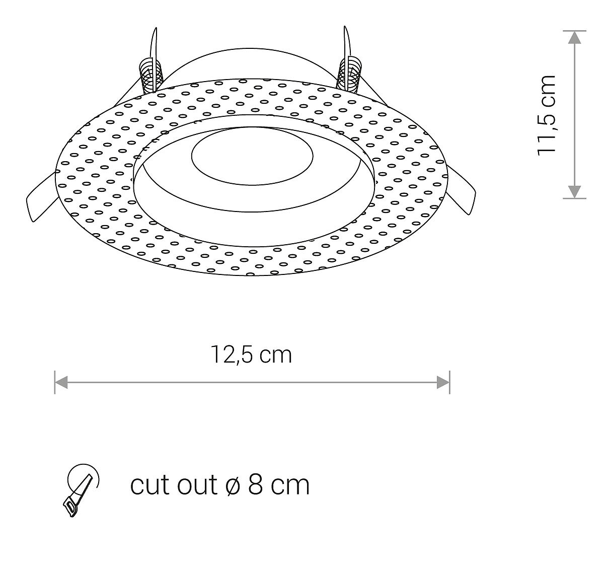 Încastrat Spot LAMP ECHO Detail 5
