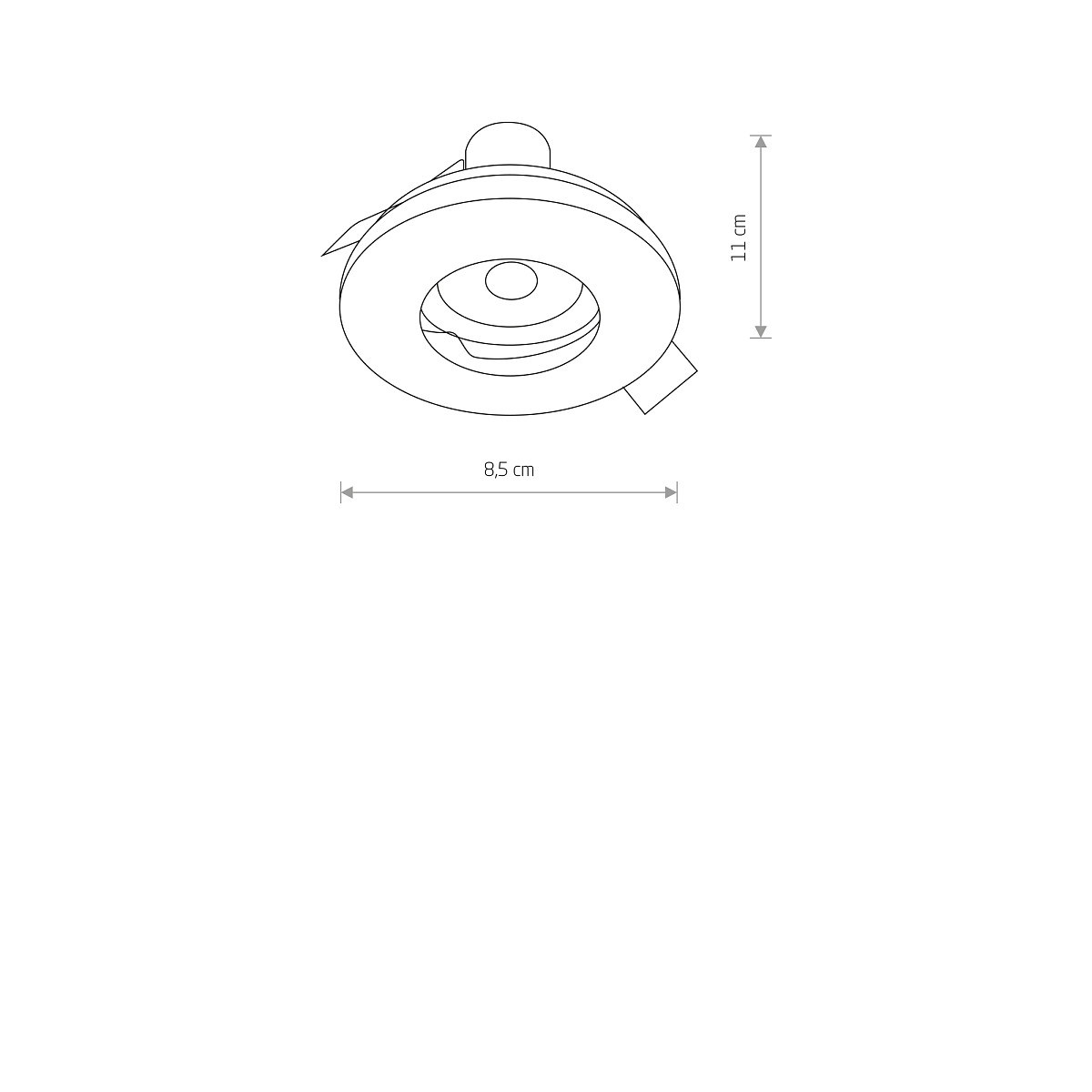 Încastrat Downlight LAMP JULIET Detail 2